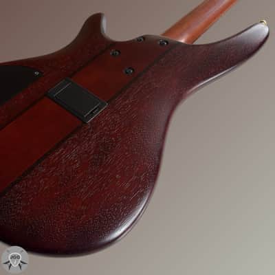 Ibanez SR800 Aged Whiskey Burst Flat 2016 - 4-String Bass - Very Good+ Condition image 16