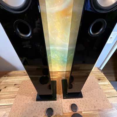 monitor audio radius 270 Black Piano Glossy Speakers Made In U.K Audiophile image 21