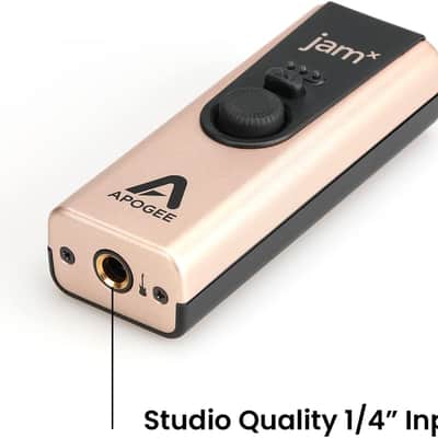 Apogee Jam X - Portable Guitars, and Instruments USB Audio Interface for iOS, macOS and PC, built-in Analog Compression, free Ableton Live Lite, Neural DSP Archetype Tim Henson Extended Trial image 2