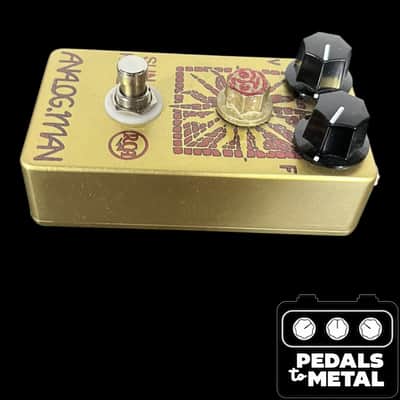 Analogman Sun Face RCA Germanium Fuzz with Sun Dial Knob SD 2018 - Gold X16797 image 7