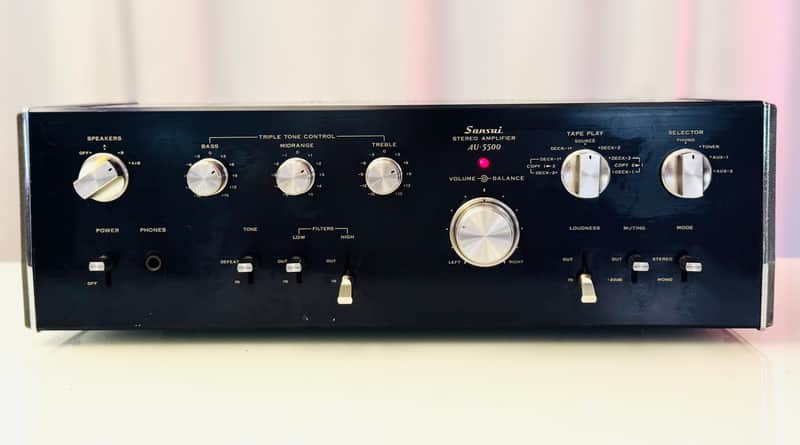 💥💥💥Vintage SANSUI AU-5500 Integrated amplifier - Serviced +