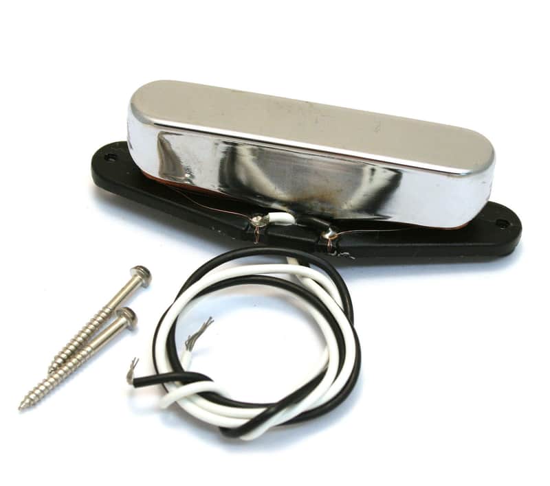 005-3112-000 Fender Mexican Standard Telecaster Guitar Neck Pickup  Chrome w/ Screws * image 1