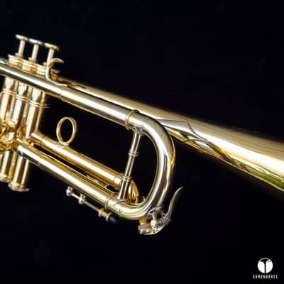 Kanstul Burbank 3 California   trumpet made by Kanstul mouthpiece case Reeves gamonbrass image 8