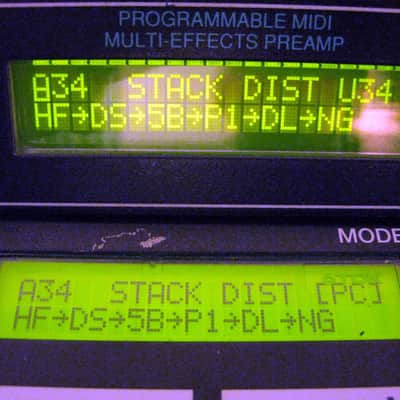 Peavey Pro Fex II Guitar Preamp & Midi Pedal System image 5