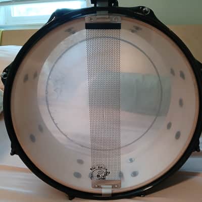 Pork Pie PP5X12JPB-ES Little Squealer 5x12" Maple Snare Drum 2004 - 2021 - Black Satin Stain with Black Hardware image 6