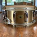 Tama Bell Brass Snare with Bell Brass Hoops . Vintage