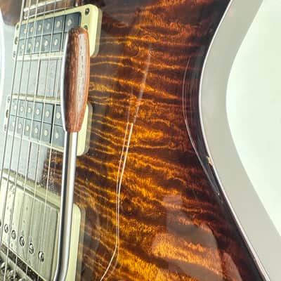 PRS Studio 2012 Black Gold Burst Electric Guitar Made In USA With Case image 9
