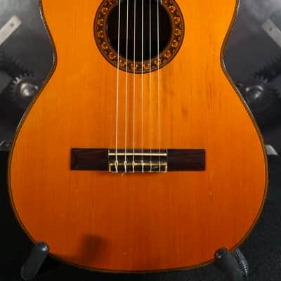 F. Himenes Modelo 300 Japan Classical Guitar w/ Chipboard Case image 5