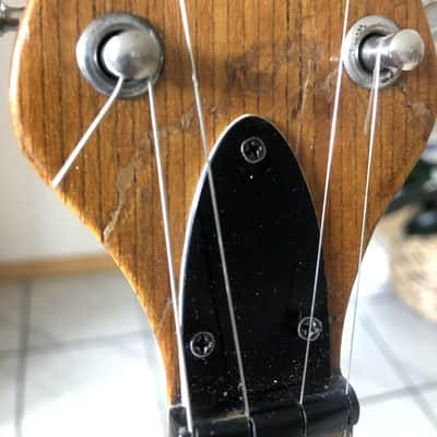 Framus 5 string banjo, long neck, Texan model 1973 - brown image 10