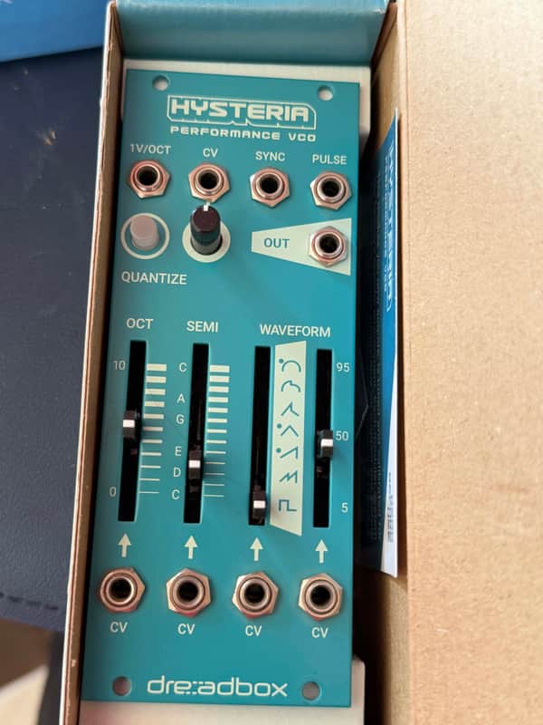 Dreadbox Hysteria Performance VCO 2019 - Present - Green image 1