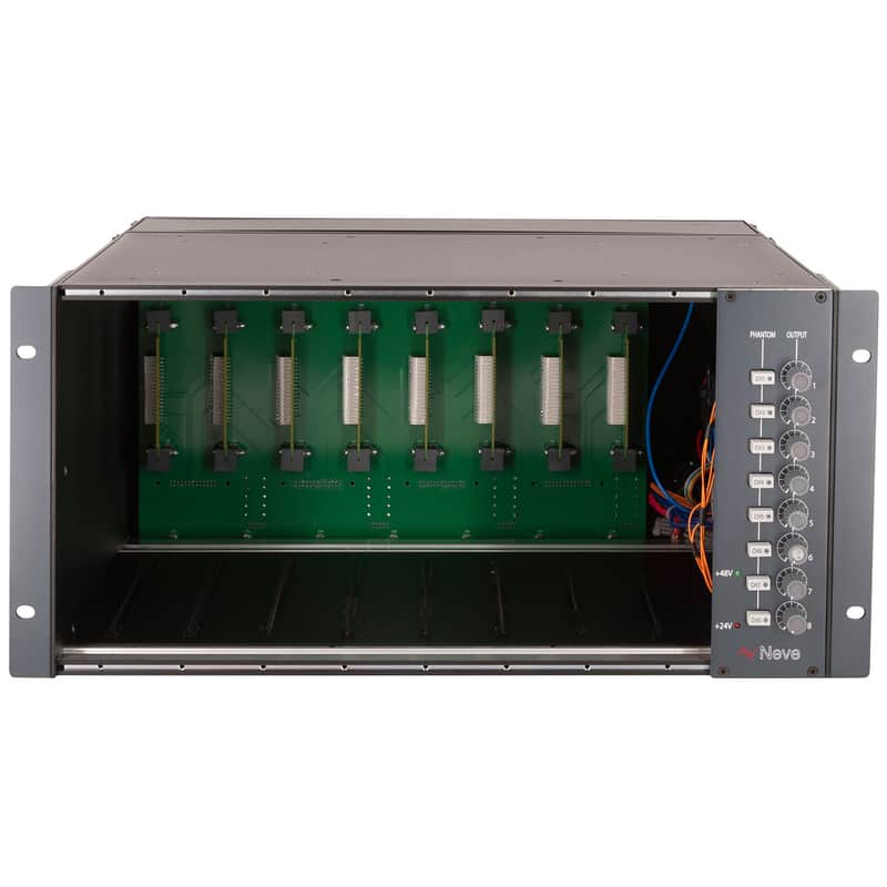 Neve 1073/1084 8-Slot 5U Vertical Module Rack - Unloaded image 1