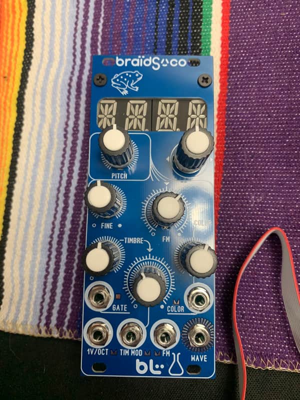 Braids Module Mutable Instruments Clone Blue Macro VCO image 1