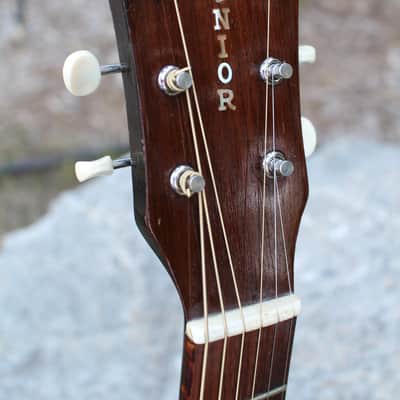 Stunning Stunning RARE Vintage 1930s/40s Lark Junior Acoustic Archtop Guitar Regal Kay Harmony NICE! image 10