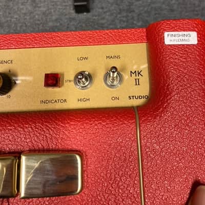 Marshall Design Store 'Target 62' SV20C Studio Vintage Combo Red Levant image 3