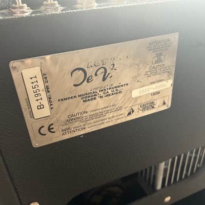 Fender Hot Rod DeVille 3-Channel 60-Watt 4x10" Guitar Combo 1996 - 2001 - Black image 5