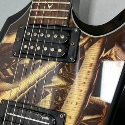 2006 Dean Dimebag Darrell Signature Razorback - Bone Shards image 9