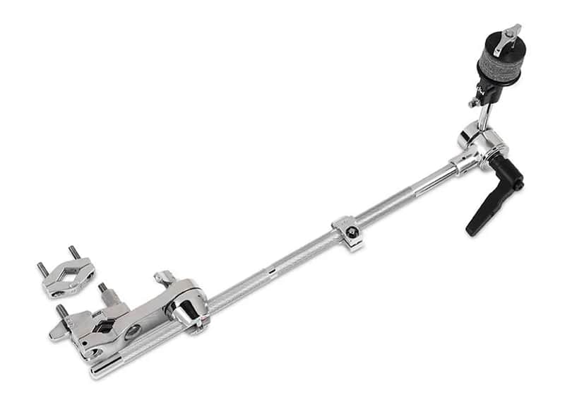 DW DWSMMG-6 V to Eyebolt Mega Clamp w/Cymbal Arm - Chrome & Black image 1