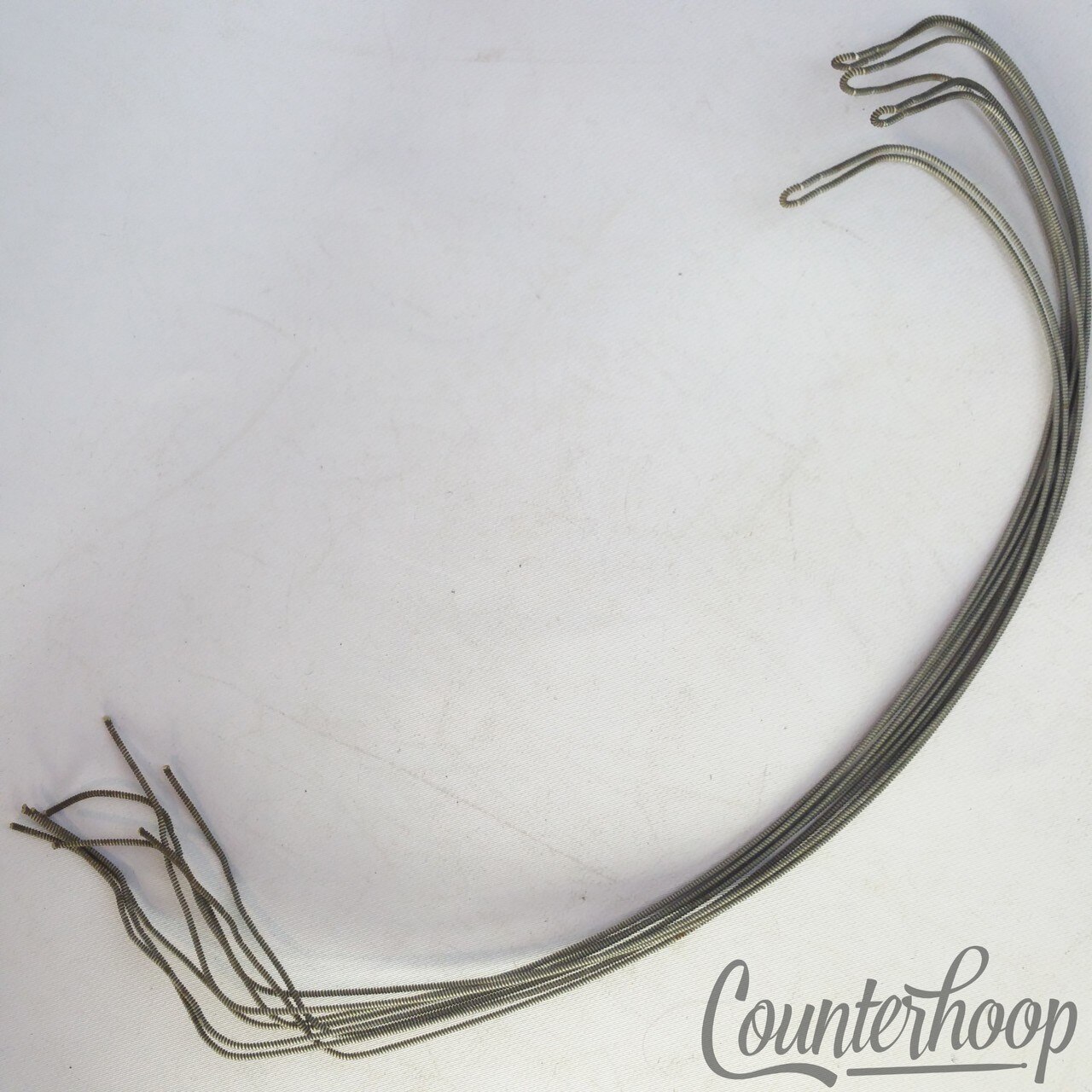Leedy 14" 8-Strand Snare Drum Coiled Metal/Cloth 19 5/8" Wires USA Vintage 10s* — main photograph