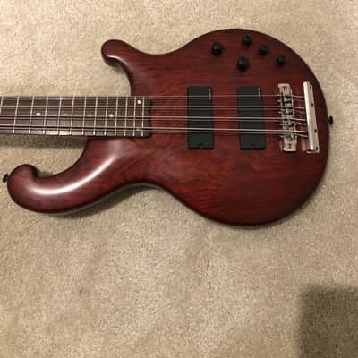 Dean Rhapsody 8-String Bass 2010 - Natural Bubinga image 6