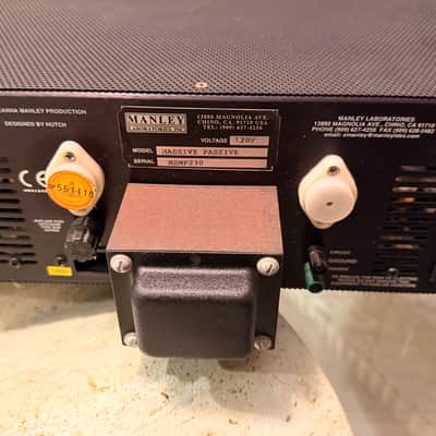 Manley Massive Passive Stereo Tube EQ (1999)– One Owner, Time Capsule Condition + Spare Band #3 Module image 10