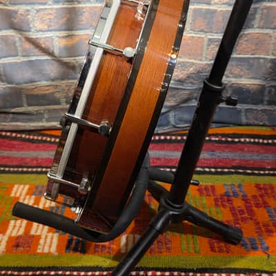 Vintage 1970s Kay KBJ-12 5-String Banjo w/ Chipboard Case image 11