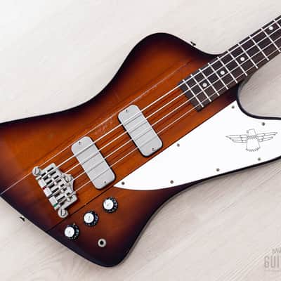 1994 Orville by Gibson Thunderbird IV Reverse Body Bass Vintage Sunburst, Japan Terada image 1