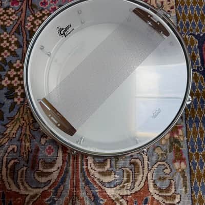 Gretsch G4160SA USA Custom Solid Aluminum 5x14" 8-Lug Snare Drum image 7