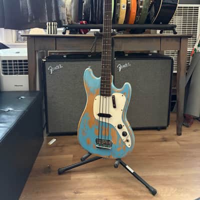 Fender Musicmaster 1972 - Daphne Blue image 2