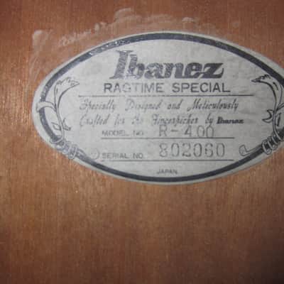 Ibanez Ragtime Special R-400 - Acoustic 1980 - with gig bag image 4