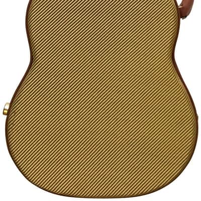 Armor Hardshell Ukulele Hard Case, Tweed - Tenor image 1