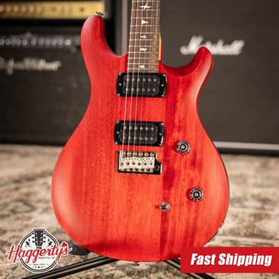 PRS SE CE 24 Solid Body Electric Guitar - Vintage Cherry with Gig Bag image 1