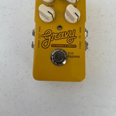 TC Electronic Gravy Tri Chorus & Vibrato Stereo Rare Guitar Effect Pedal image 1