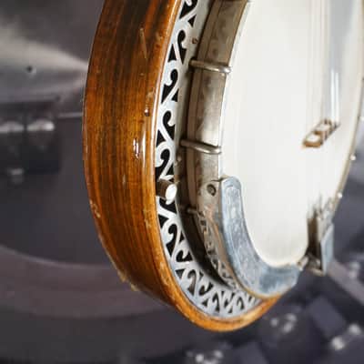 Vintage Weymann Closed Back Tenor Banjo image 8