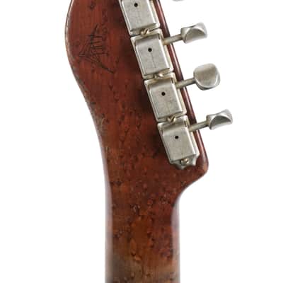 New Fender Custom Shop Andy Hicks Masterbuilt 1951 Nocaster Heavy Relic Nicotine Aged Butterscotch Blonde image 4