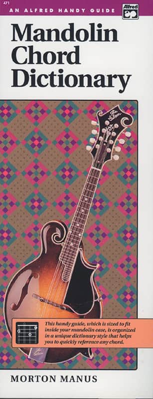 Hal Leonard Mandolin Chord Dictionary - Alfred - Morton Manus red