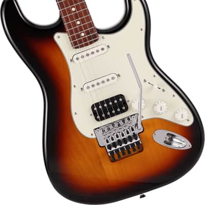 Fender Made in Japan Limited Stratocaster with Floyd Rose - 3-Color Sunburst image 3