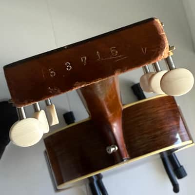 Vega Parlor guitar 1900s - Natural - made in USA image 5