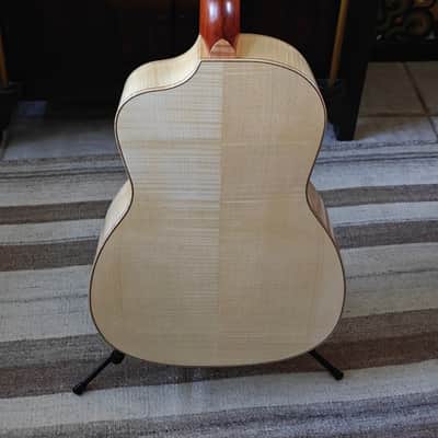 Art Davis MIEMS 00 – 2002 – Flame Maple / Sitka Spruce – Abalone Trim – Handbuilt Boutique image 9