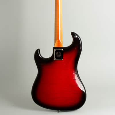 Burns Jazz Split Sound Solid Body Electric Guitar (1964), ser. #9652, black alligator hard shell case. image 2