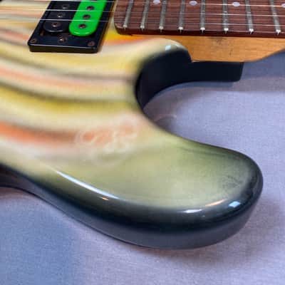 Kramer Baretta 1985 Custom Lion Airbrush image 10