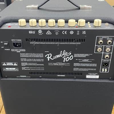 Fender Rumble 100 1 x 12-inch 100-watt Bass Combo Amp w/ Cove image 11