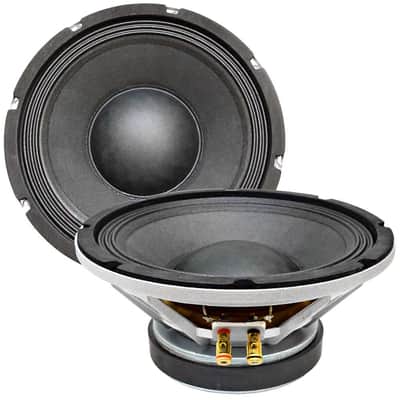 New PAIR 10" PA/DJ Raw Replacement Woofer/Speaker 400 W image 1