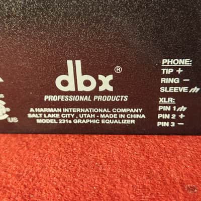dbx 231s Dual Channel 31-Band EQ image 12
