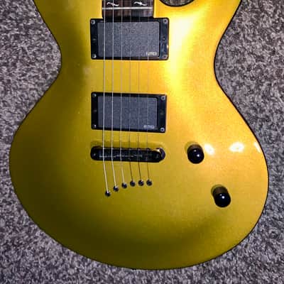 Dean Deceiver gold Electric Guitar emg pickups image 4