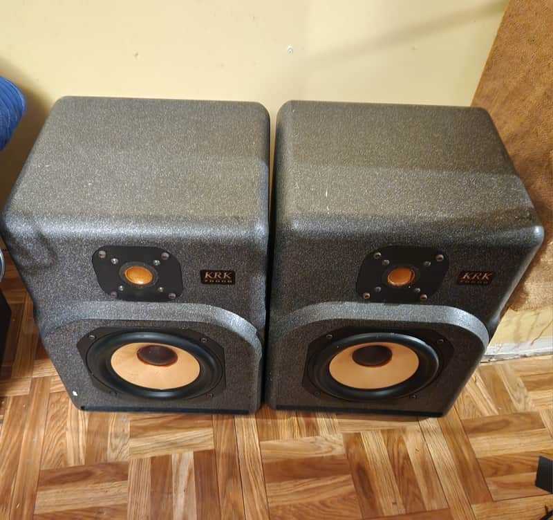KRK Model 7000B 2-Way 7" Passive Studio Monitors (Pair) 1998 - 2006 - Gray image 1
