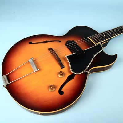 Gibson ES-225T Sunburst 1957 Vintage Electric Guitar image 8
