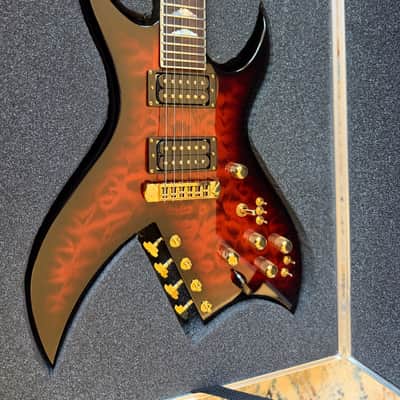 B.C. Rich Custom Shop Bich 10 Supreme Brazilian Rosewood 2025 - Sculpin Burst image 3
