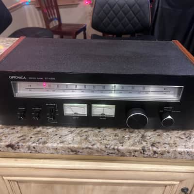 Optonica ST 4205 Vintage  Tuner 1978-1980 - Black (Excellent) image 2