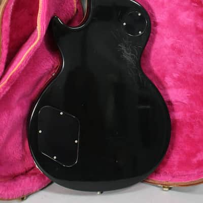 1991 Gibson Les Paul Standard Ebony Black w/OHSC image 3