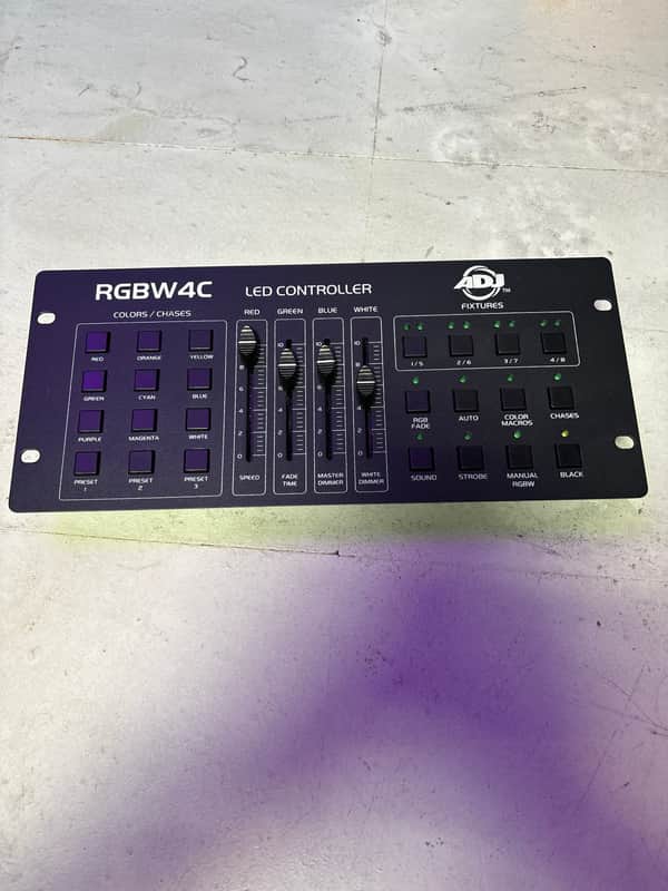 American DJ RGB406 RGBW-4C-IR 4-Channel DMX Light Controller 2010s - Black image 1